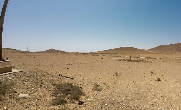 istock Expansive Desert Landscape with Blue Sky 2230590619