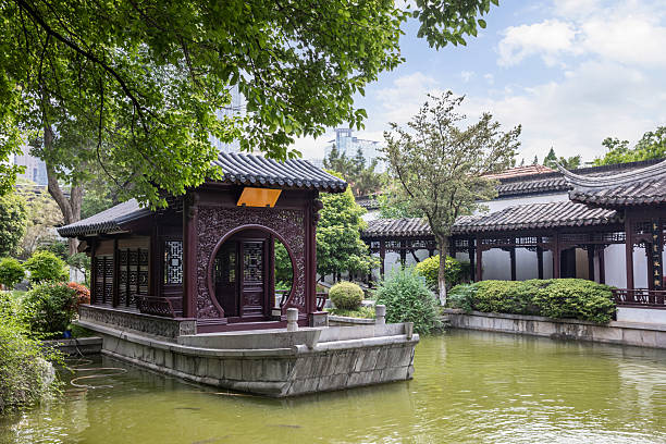 istock Traditional Chinese garden-style architecture 2230594232