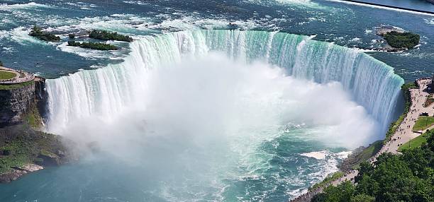 istock Horsesshoe fall at Niagara up high 2230596704