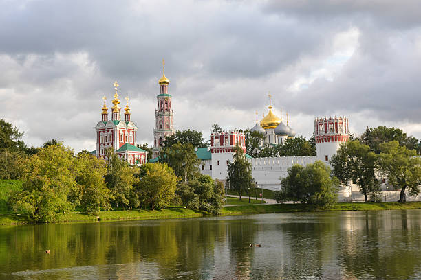istock Novodevichy Monastery in Moscow on a summer evening. 2230603205