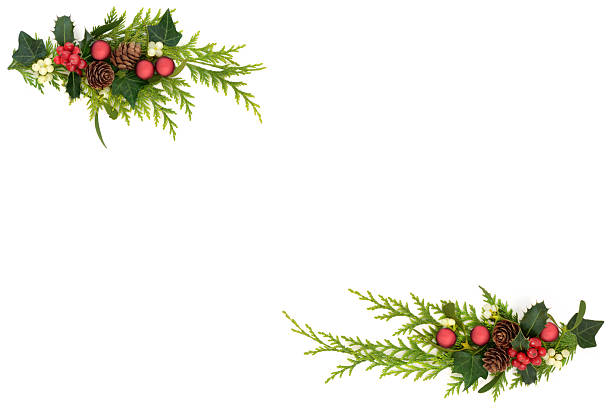 istock Christmas Festive Decoration Background Border Design 2230608041