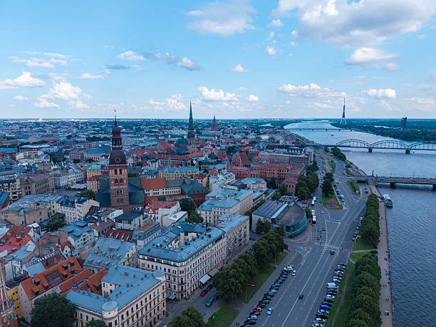 istock Riga city in Latvia 2230609689