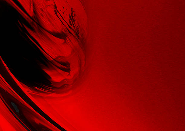 istock Abstract red  artistic texture background with smooth shapes 2230623014