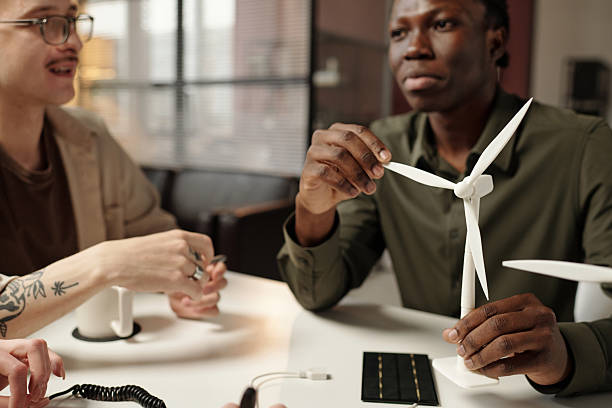istock Engineers Working on New Wind Turbine Design 2230632266