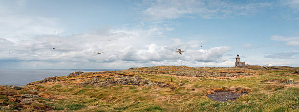 istock Isle of May panorama with lighthouse 2230640621