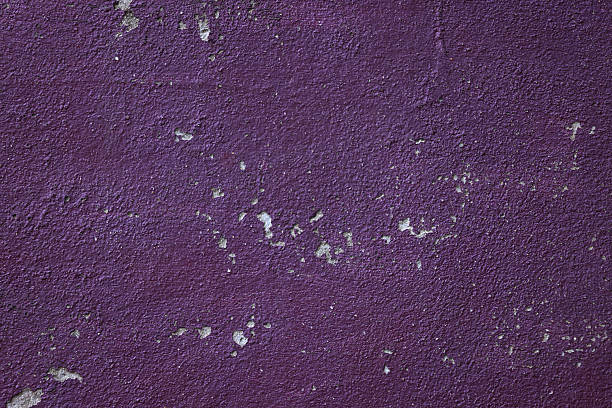 vibrant purple bricks