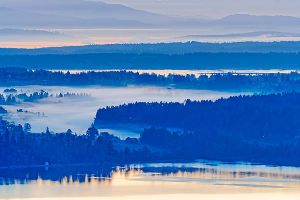 Saanich Peninsula on Vancouver Island, British Columbia