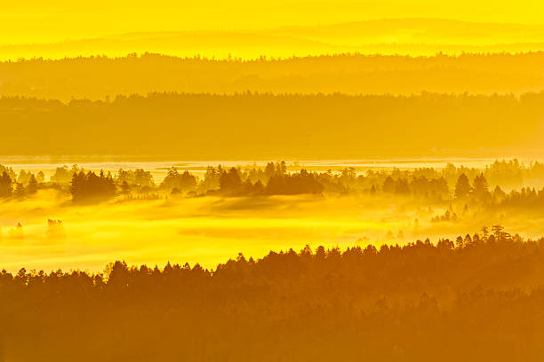 Saanich Peninsula on Vancouver Island, British Columbia