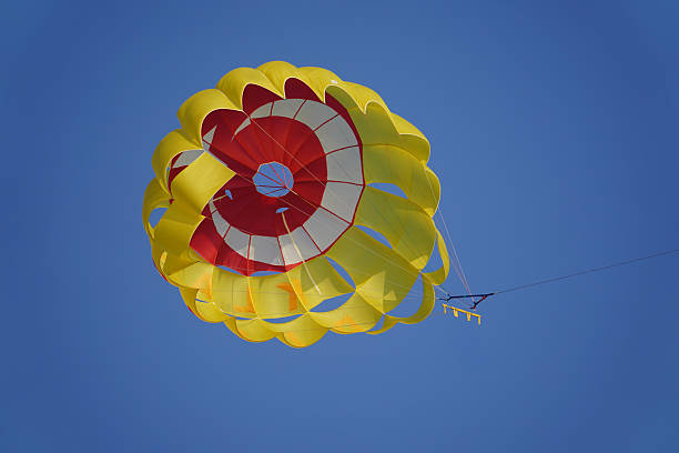 istock Parasailing Fliying over Mediterrenian sea 2230652789