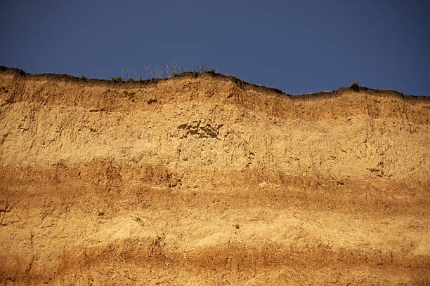 istock Clay canyon against blue sky 2230659411
