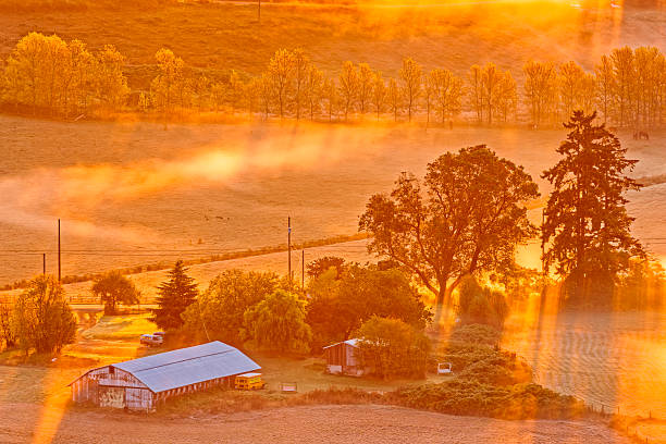 Farm found on the Saanich Peninsula on Vancouver Island, British Columbia