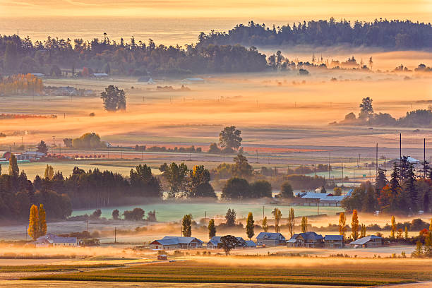 Farm found on the Saanich Peninsula on Vancouver Island, British Columbia