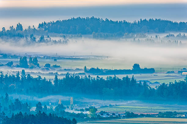 Farm found on the Saanich Peninsula on Vancouver Island, British Columbia