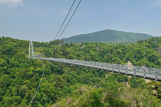 istock Kokonoe Suspension Bridge, Japan 2230666010