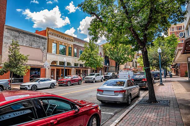 istock Small Town Main Street 2230666445