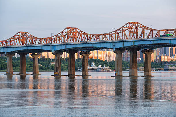 Seoul Han River Dongho Bridge Korea 동호대교