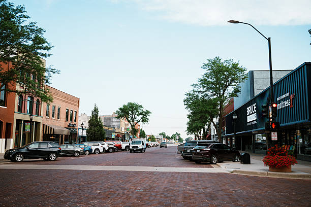 istock Brick-Paved Street in Downtown Kearney, Nebraska 2230668623