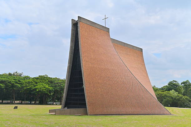 istock Luce Chapel Modernist Architecture by I.M. Pei at Tunghai University Taiwan 2230681323