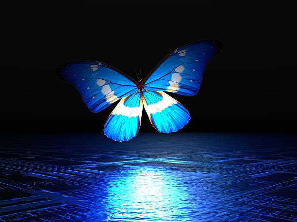 istock Fantastic landscape of Morpho Butterfly and Sea 2230681775