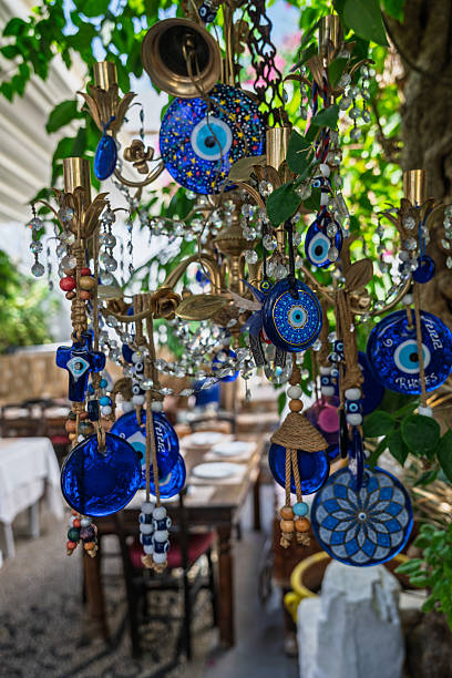 istock Street decorations and cafe 2230690538