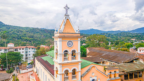 istock Historic Clock Tower in Villeta, Cundinamarca 2230699202