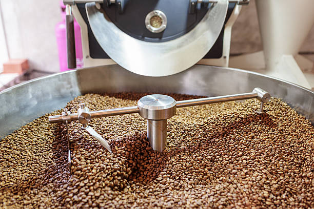 istock Freshly roasted coffee beans are cooling 2230702082