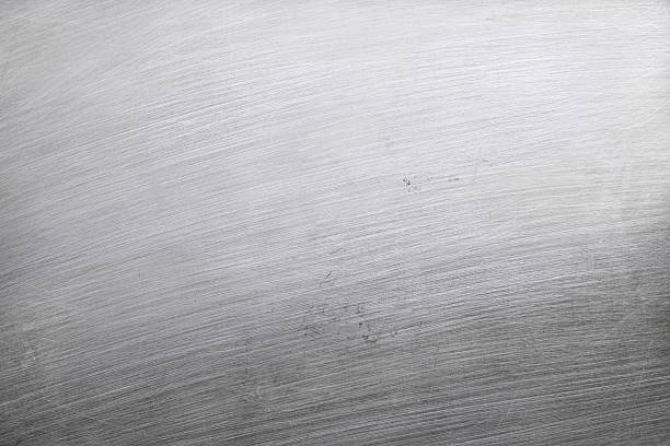 istock texture of old aluminum metal with scratch for background. 2230703087