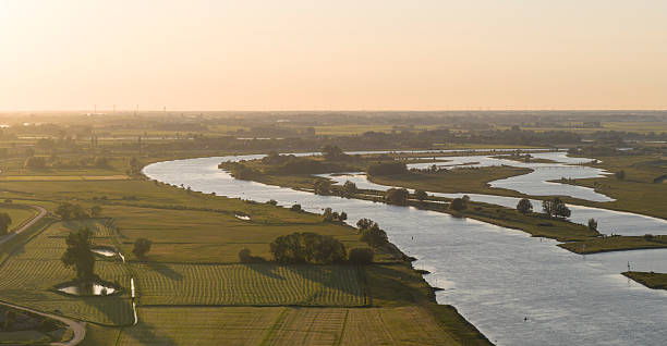 istock IJssel landscape during sunset seen from above 2230708088