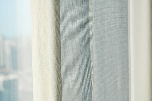 istock Curtain in sunrise background 2230713639