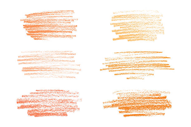 istock Set of brush paint stroke texture swatch Hand painted background Ink scribble dab clipart Paint smudge for tags and stamps design 2230723754