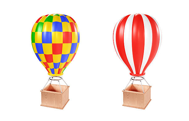 Hot air balloons in the sky