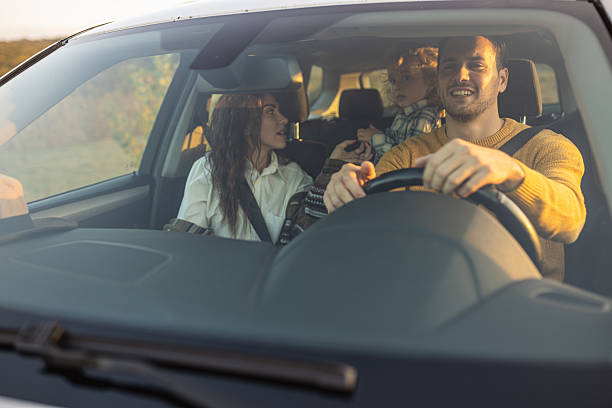 istock Happy family going on a road trip 2230739028