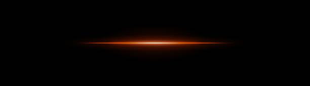istock Neon light beam. Glowing horizontal rays in blue, pink, yellow, and green shades on dark and transparent backgrounds, suitable for UI, sci-fi, motion, speed, and energy visuals. 2230743858