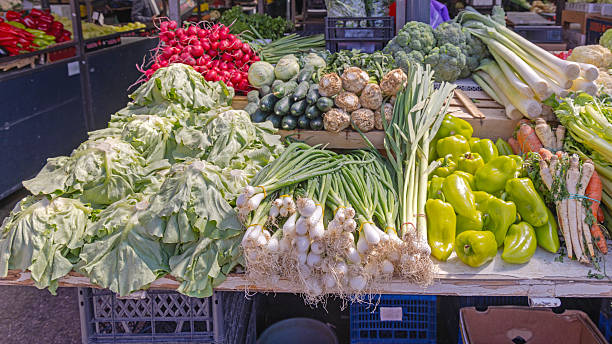 istock Vegetables Farmers Market Stall 2230750645