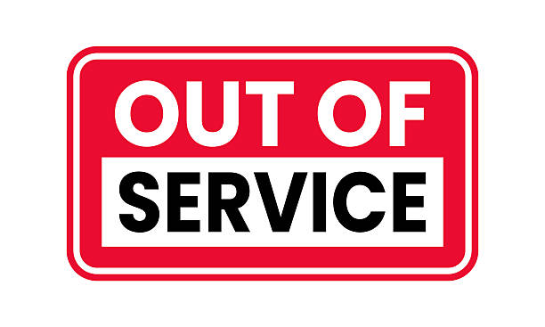 istock Out of Service Sign, Label, Banner Poster 2230758689