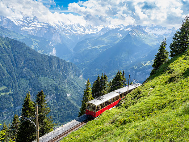 istock Schynige Platte funicular and mountain views, Switzerland 2230761591