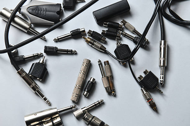 VGA plug for screens and video transmission