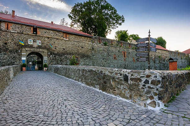 Between the walls of the Baba Vida fortress, Vidin, Bulgaria, Balkan Peninsula