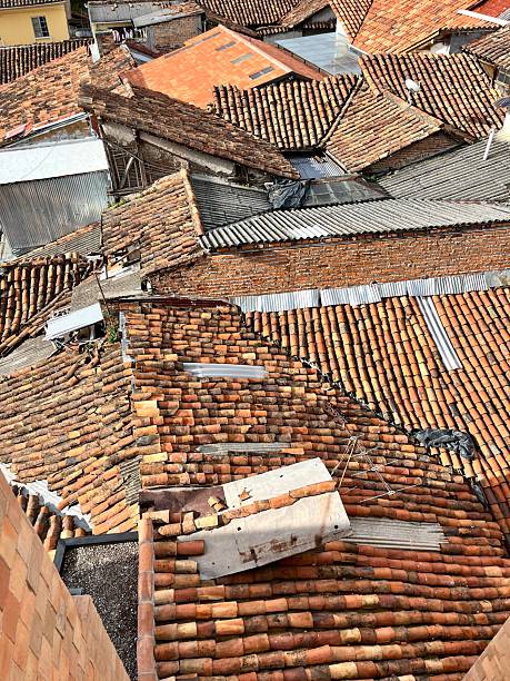 istock Discovering the rooftops of Cuenca in Ecuador, a captivating aerial view 2230784273