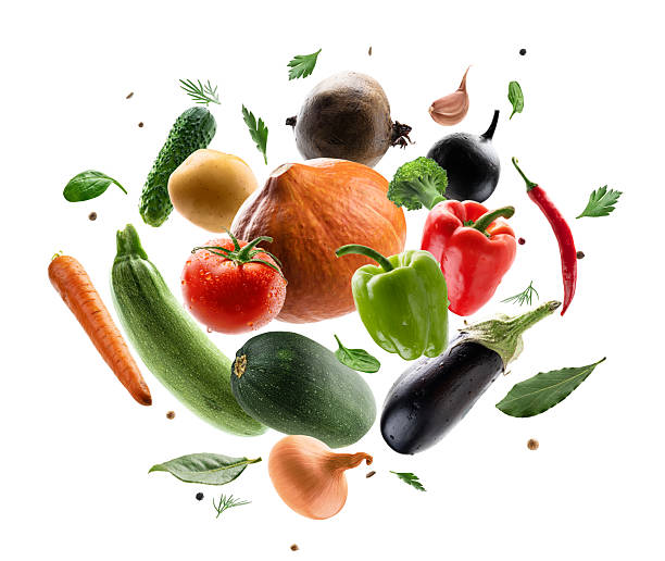 istock Large set of isolated vegetables on a white background 2230786968