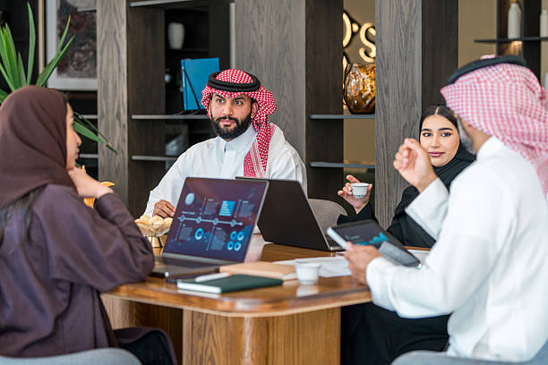 istock Arabic Business Executives Engaging in Strategic Meeting 2230794481