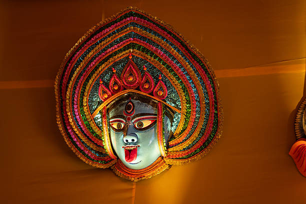 istock Handmade colorful mask for decoration 2230795634