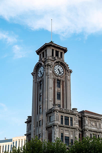 istock Classical style bell tower architecture in Shanghai, China 2230806392