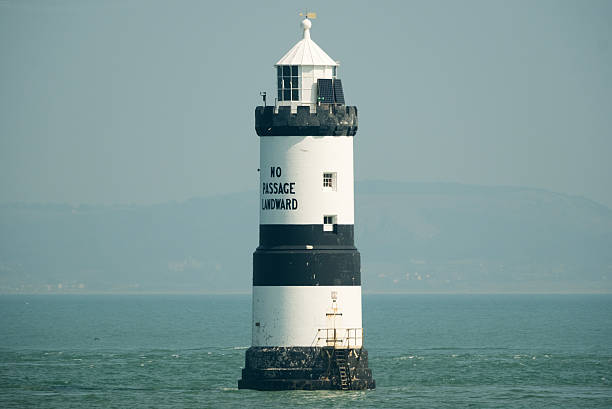 Completed in 1838 Penmon lighthouse, also known as Trwyn Du Lighthouse, is on the northwest coast of Anglesey, Wales.