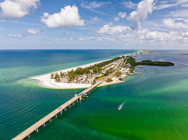 istock Aerial view of Longboat Pass 2230815176