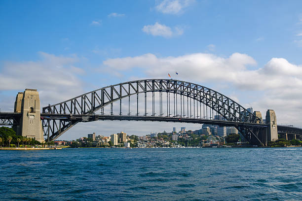 Beautiful iconic landmark in Sydney Harbor Australia