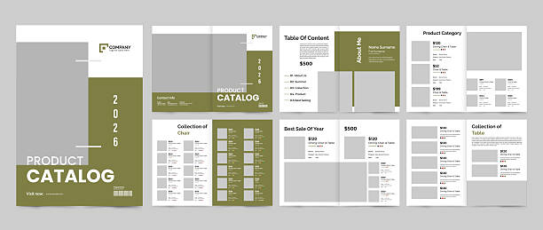istock Furniture Catalog Design or Company product catalogue design template. 2230820316