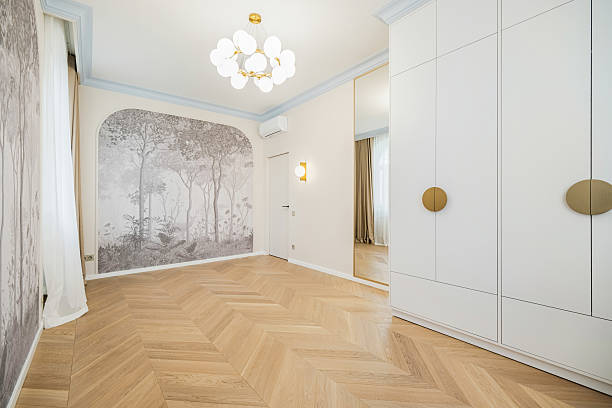 istock Modern interior design featuring natural elements in a stylish room with wooden flooring and elegant decor 2230825880