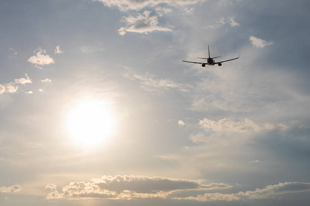 The aircraft moves steadily toward the sun, a powerful image of ambition, hope, and the pursuit of something greater than ourselves.