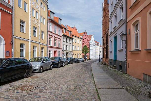 istock Charming Historic Street - Stralsund, Germany 2230852135